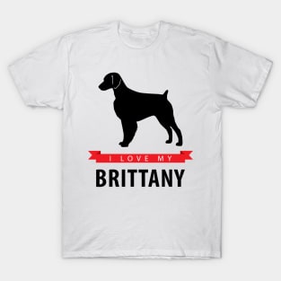 I Love My Brittany T-Shirt